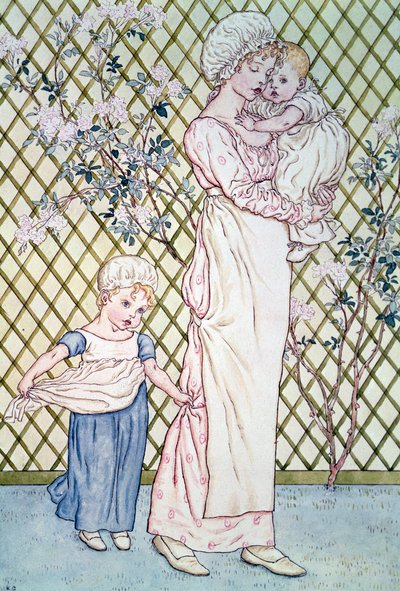 Madre e figlio da Kate Greenaway